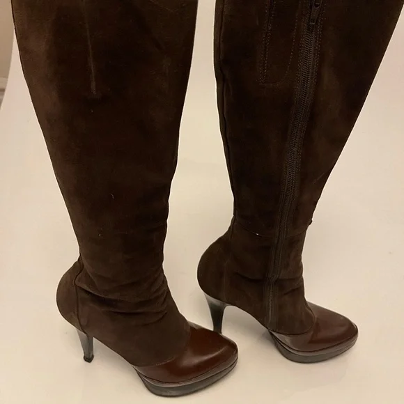 Nine West Shoes Nine West Wide Calf Platform Boots Poshmark